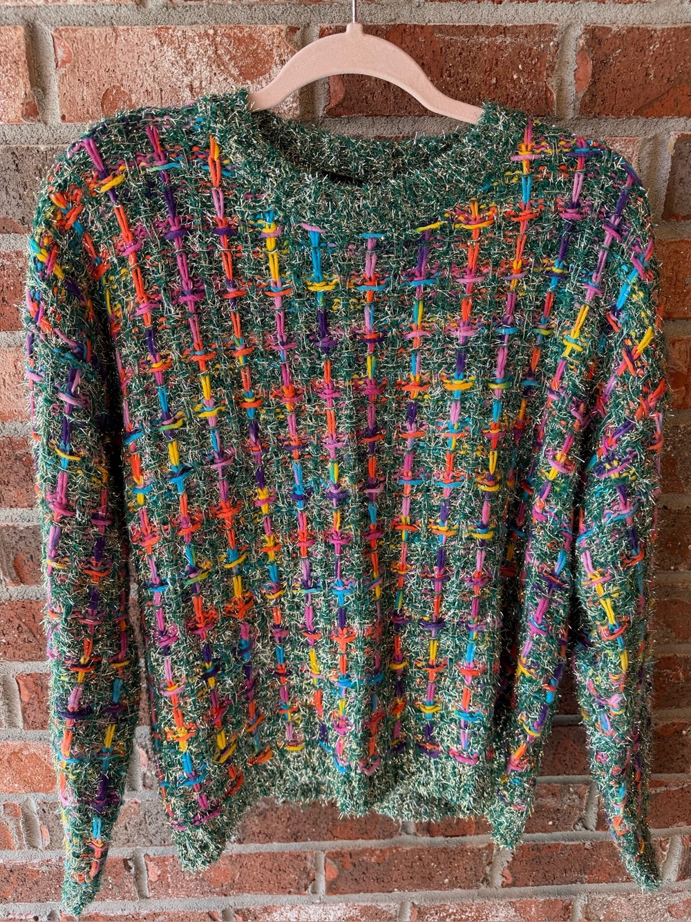 Strut and Bolt Mallard Holiday Sweater-Green Medium